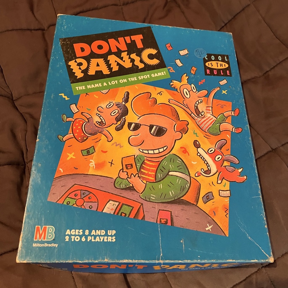 Vintage Don’t Panic game